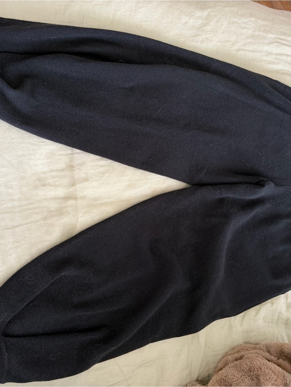 Free People Black Relaxed Track Joggers - Picture 3 of 4